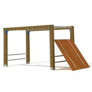 PK 한별 장벽넘기및구름다리 HBP1206R/ L450 W200 H200cm 초등학교용 야외놀이시설