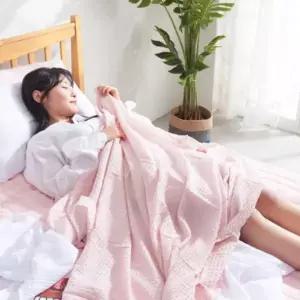 여름 시어서커 홑이불 간절기 침구 냉감 이불 핑크 S SS