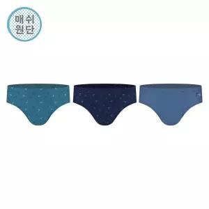 BYC [BYC] 벤터스 매쉬 주니어 남아동 삼각팬티 3종 세트 JPI4001