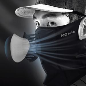K2 safty 숨편한 스카프 버프 멀티스카프 필터5매