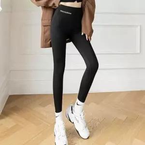 ONM 하이웨스트 땀복 코팅 트레이닝 레깅스 팬츠 복부커버
