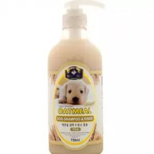 강아지샴푸린스겸용 뉴 애견삼푸 강아지샴푸대용량 벨버드 오트밀 샴푸 린스겸용 750ml 강아지샴푸