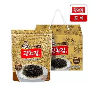 광천김 선물세트 김자반 60g 5봉 1세트 3대째 달인 집들이 김선물