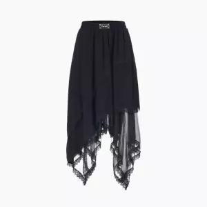 [AK분당점] [에고이스트] [BLUE LABEL] 레이어드 3단 레이스 스커트   ES2OSK11