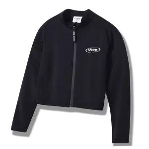 JEEP 지프 유니버스 여성 크롭 집업 래쉬가드 JP5RGF012BK 4145737