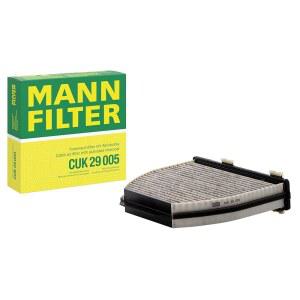 만 필터 CUK 29 005 활성탄 자동차 및 트럭 승객실 OEM 교체용 메르세데스 벤츠 E350 C300 C250