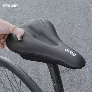 ESLNF 자전거 시트 커버 도로 용 소프트 패딩 젤 충격 흡수 산악 한 두꺼운 편안함