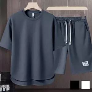 남자트레이닝세트 남성 시원한 반팔 반바지 데일리 여름 셋업 세트 1P