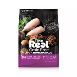 하림 더리얼 그레인프리 치킨 고양이사료 1.6kg x 2