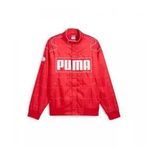 푸마 PUMA 아카이브 시즈널 릴렉스 레이서 자켓 레드 62991411 672005