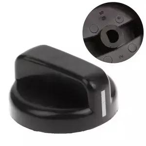 2PCS 8mm 일반 플라스틱 손잡이 스토브 교체 제어 스위치 벤치 탑 버너 용 범위 오븐