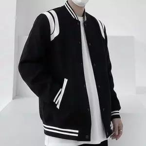 남성 배색 집업 바시티 자켓 ON-JUA-QWFOOAI2
