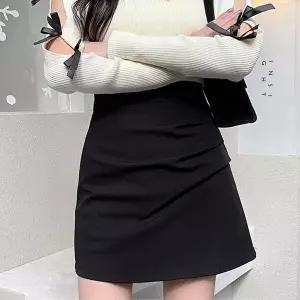 [셀러허브 패션][모드제니] 여성스러운 하객 데이트룩 셔링 치마 봄코디 20대패션 (39784437)
