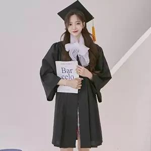 [셀러허브 패션]여자 졸업가운 학사복 졸업 의상 졸업사진 졸업사진컨 고급 (27739813)