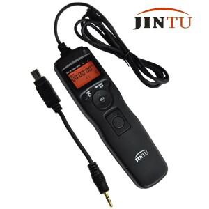 JINTU LCD 시간 경과 간격 측정기 타이머 NIKON 호환 호환 D90 D5300 SLR 용 원격 제어 셔터 릴리즈