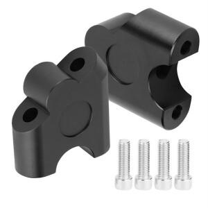Yamaha Ducati Kawasaki Indian 용 22mm 바이크 오토바이 핸들 바 라이저 마운트 클램프