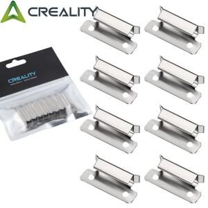 Creality Ender 3 유리 침대 클립 8Pcs 프린터 7mm 스테인레스 스틸 실버 CR-10 시리즈 용 클램프