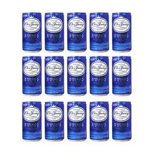아트박스/마전동상회 초정 탄산수 플레인 미니 캔 음료 190ml 30개