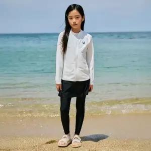 아레나 Arena KIDS 이지에즈 아동 집업 래쉬가드 3PCS 세트 A5BG1GS82BLK
