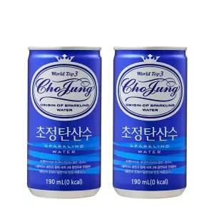 (현대Hmall)초정탄산수190ml(플레인) x 30캔