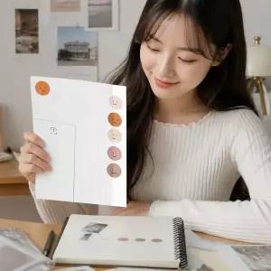 Y2K 감성 얼굴 표정 스티커 빈티지 다이어리 꾸미기 데코 그래픽