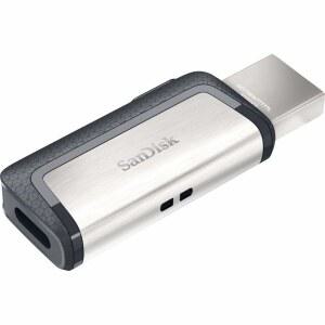 샌디스크 128GB 울트라 듀얼 드라이브 USB 타입-C - USB-C 3.1 SDDC2-128G-G46 그레이
