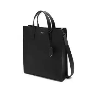 [헤지스](광주신세계)[HAZZYS] [KEVIN] 블랙 가죽 HAZZYS로고 토트백 HJBA4E885BK