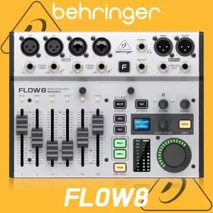 베링거 FLOW8 디지털 믹서 USB 오디오인터페이스 FLOW 8 오디오믹서 오인페