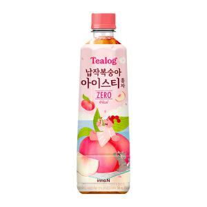HK이노엔 티로그 납작복숭아 500ml x 24개