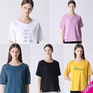 [르오트][홈쇼핑방송/르오트(LeOT)] 러블리썸머 레이스 티블라우스
