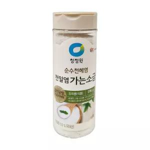 청정원 천일염 가는소금 190g 식자재마트 펜션음식 도매가