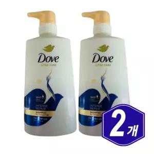 도브 인텐스 리페어 샴푸 680ml x 2개 중년 남자 여자 시니어 모발 두피 관리