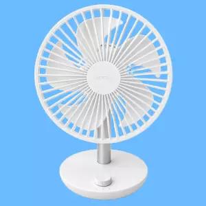 루메나 FAN STAND 3Z 탁상용 책상 무선 선풍기 써큘레이터 스카이 화이트