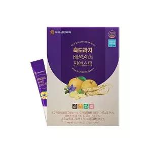 대웅 흑도라지 배 생강 진액 스틱 100포 대용량 명절 부모님 감사 선물 세트 짜먹는 액상