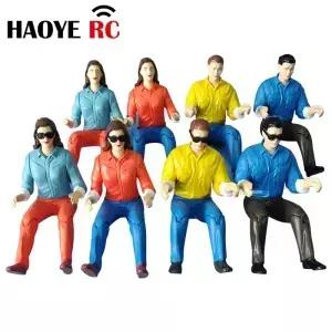 Haoye 1Pc 색상 무작위 남성/여성 선글라스 유무에 관계없이 RC 비행기 자동차 트럭 보트 취미 장난감 모델