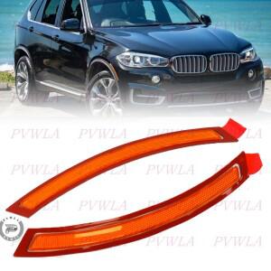 BMW 호환 X5 F15 F85 2014 용 프론트 범퍼 인디케이터 리플렉터 사이드 마커 자동차 액세서리 63147290093