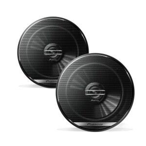 파이오니어 G 시리즈 TSG1620F 6.5 u201D 양방향 스피커페어 u2013 300W Max 균형 잡힌 사운드 부드러운 고음 훌륭한 재고 교체 OEM 전력용 고효율 스피커
