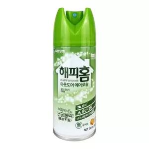 해피홈 아웃도어 에어로솔 모기 진드기 기피제 150ml - D