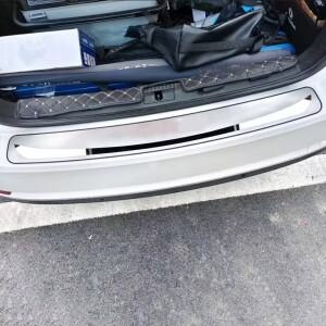 Skoda Superb 4 도어 세단 - 스테인레스 스틸 리어 범퍼 프로텍터 씰 트렁크 가드 커버 트림 자동차 링