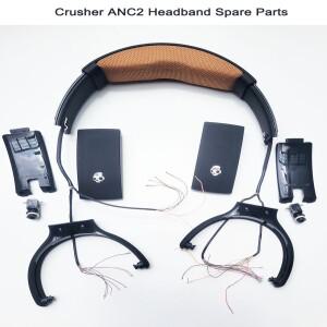 Skullcandy Crusher ANC2 무선 소음 차단 헤드폰 헤드밴드 새 하우징용 교체 예비 부품