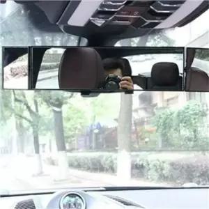 오너클랜 차량용 룸 미러 자동차 룸 미러 와이드 사각지대 광각 각도 3단 분할 후사경 보조 운전
