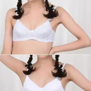 브라자 디자인 주니어 3단계 B컵 와이어 데일리