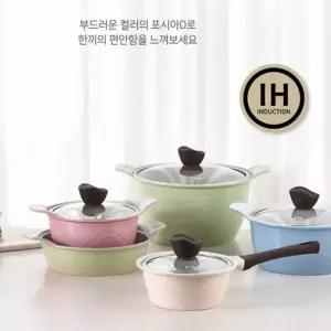 PN풍년 데일리 포시아D 올라IH 5종 세트/인덕션/냄비/전골/멀티/조리/용품/조리용/주방/국/찌개/요리