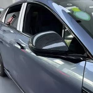 BYD 씨라이언7 사이드미러 보호커버 블랙 카본