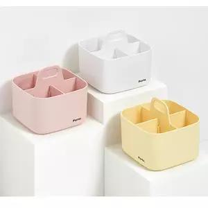 시스맥스 포르타 비타 미니 손잡이 소품함 수납 바구니 트레이 주방 욕실 색연필 연필꽂이 정리 3종 선택