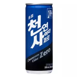 천연사이다 제로 250ml 0칼로리 30캔