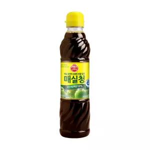 오뚜기 매실청 한식 요리 재료 매실차 홈카페 660g 1개