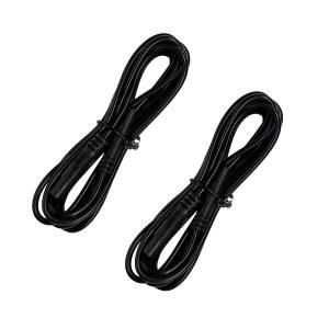 OHLEATS RGB LED 조명 연장 케이블 47인치 9피트 케이블 코드 멀티 컬러 언더글로우 키트 차량 와이어 액세서리 2PCS