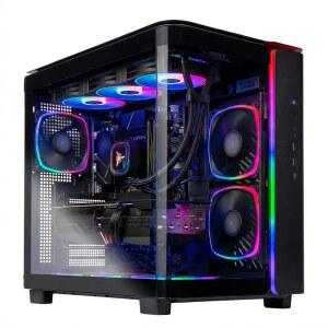 스카이테크 게이밍 킹 95 PC AMD RYZEN 7 9850X3D 4.7GHZ NVIDIA RTX 5070 12GB VRAM 1TB GEN4 NVME SSD 24GB DDR5 RAM 6000 850W 골드 ATX 3 PSU 360 ARGB AIO WI-FI 5 WINDOWS 11 데스크톱