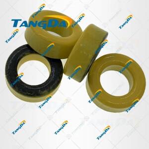 TANGDA 스틸 분말 코어 T50-6 ODxIDxHT 13x7.7x5mm 4nH/N2 8.5uo스틸 먼지 페라이트 토로이드 노란색 회색